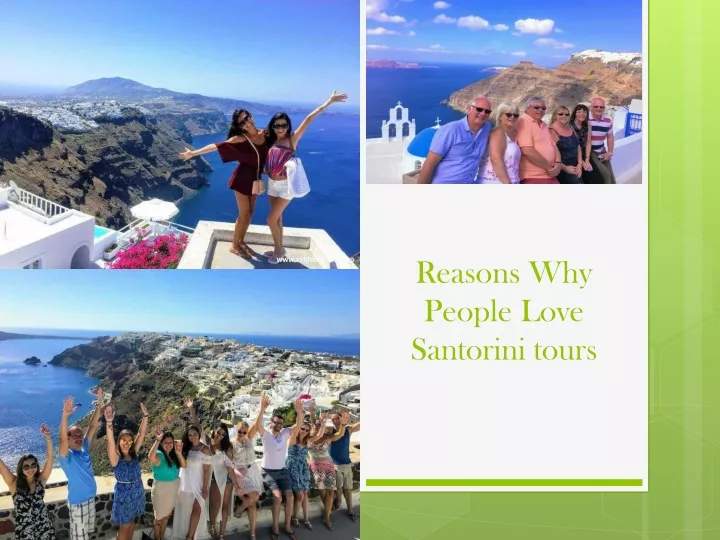 reasons why people love santorini tours