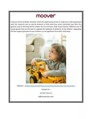 Worlds Best Wooden Toys | Moovershop.com