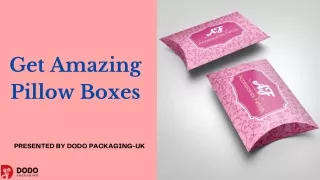 get amazing pillow boxes