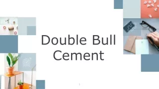 double bull cement