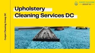 Best Upholstery Cleaning Services In Washington DC