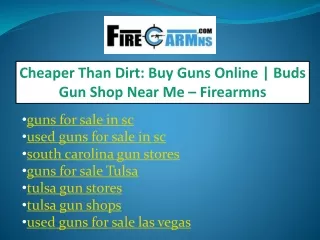 used guns for sale in sc