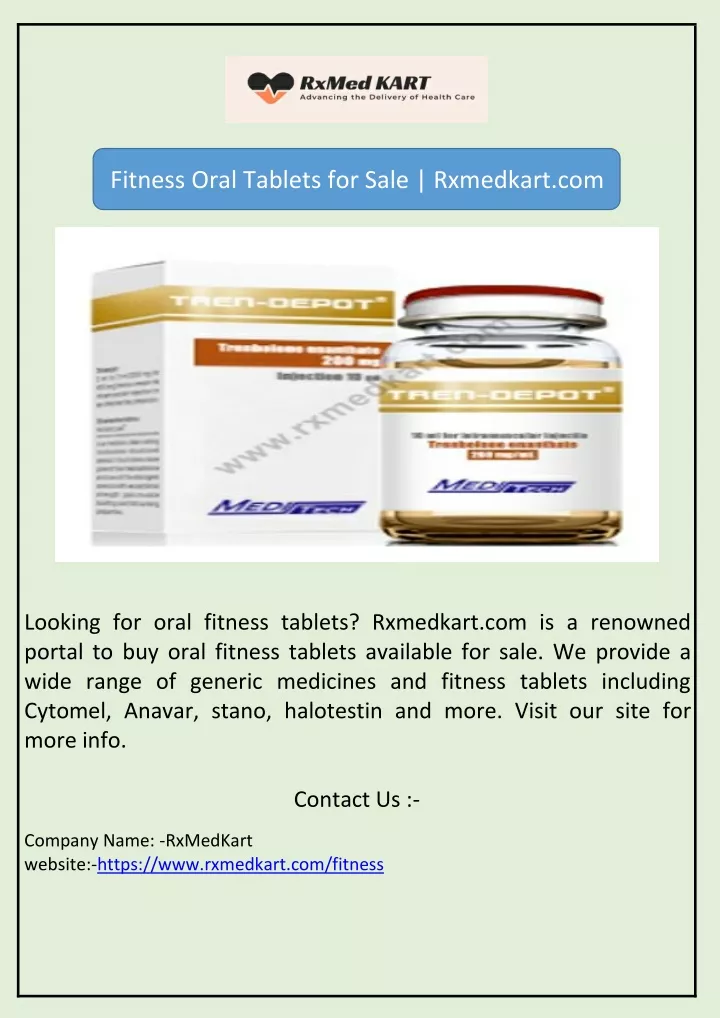 fitness oral tablets for sale rxmedkart com