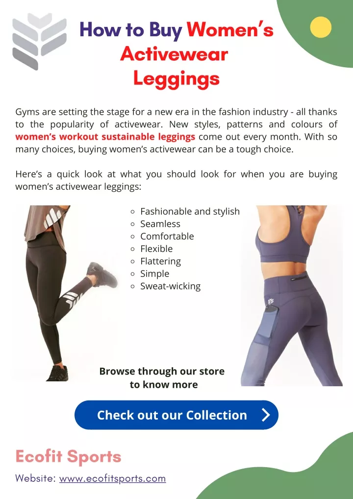 how to buy women s activewear leggings