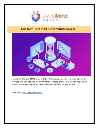 best smm panel india smmworldpanel com