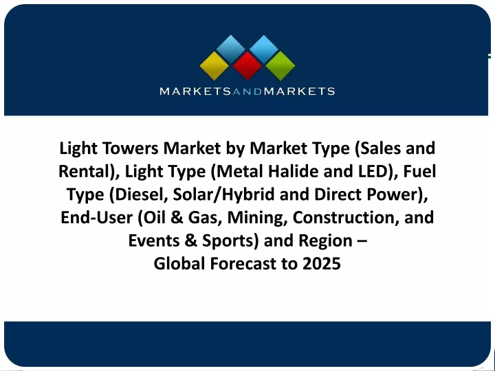 light towers market by market type sales