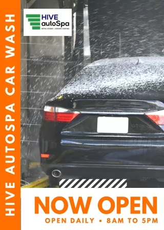 Best Car Wash Near Me South Surrey - HIVE autoSpa