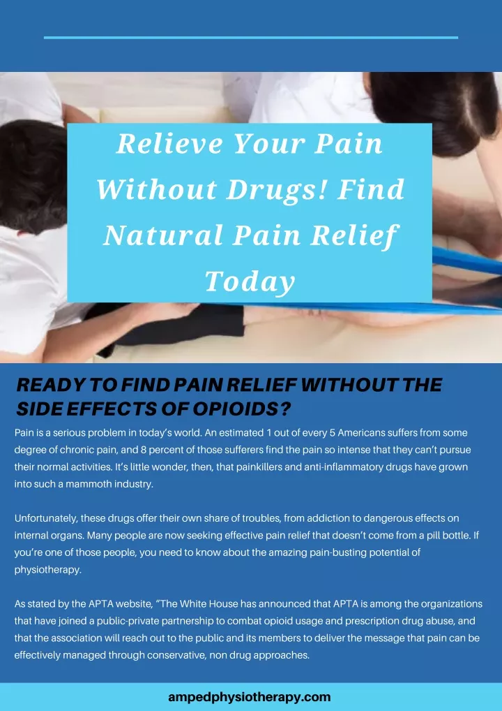 relieve your pain
