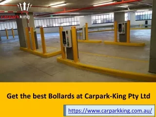 Get the best Bollards at Carpark-King Pty Ltd