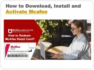 how to download install and activate mcafee