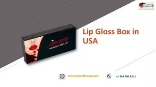 lip gloss box in usa