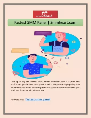 fastest smm panel smmheart com