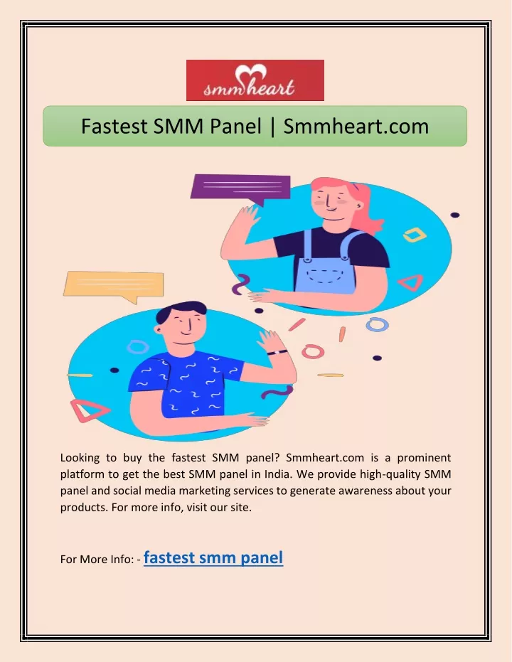 fastest smm panel smmheart com