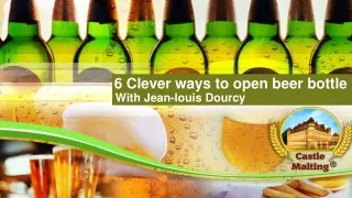6 Clever ways to open a beer bottle without an opener