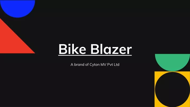 bike blazer