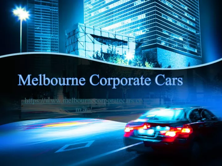 melbourne corporate cars