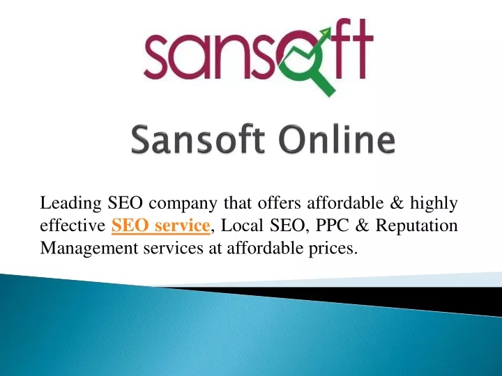 sansoft online