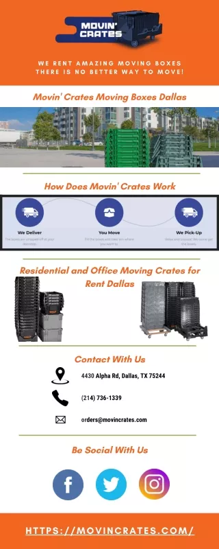 Movin' Crates Moving Boxes Dallas