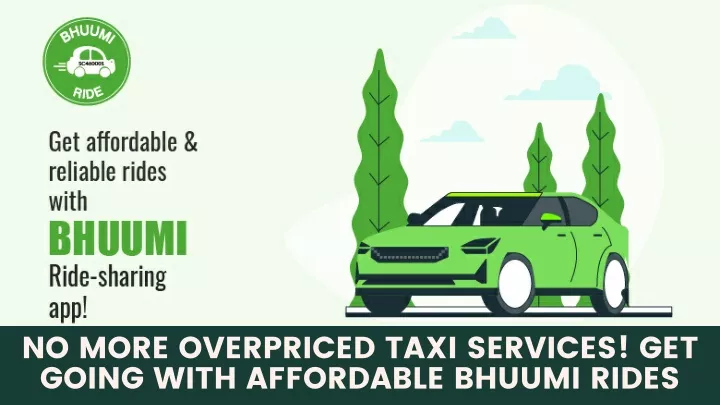 no more overpriced taxi services get going with