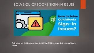 QuickBooks Sign-In Issue 1-855-726-8002