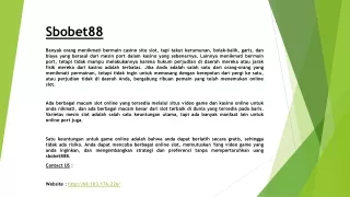 sbobet88
