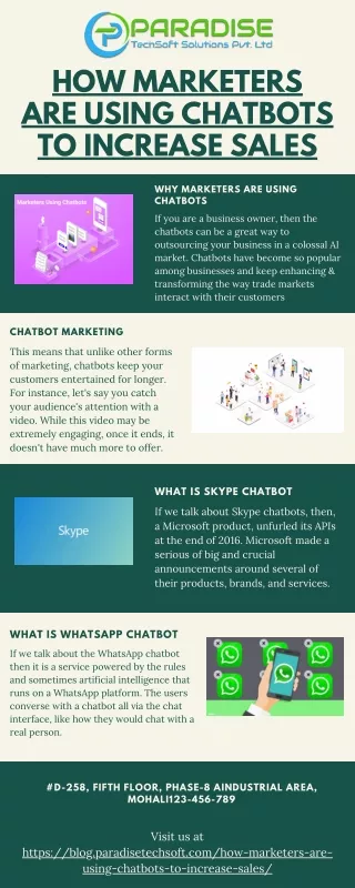 how marketers are using chatbots to increase sales