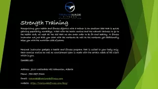 strength training