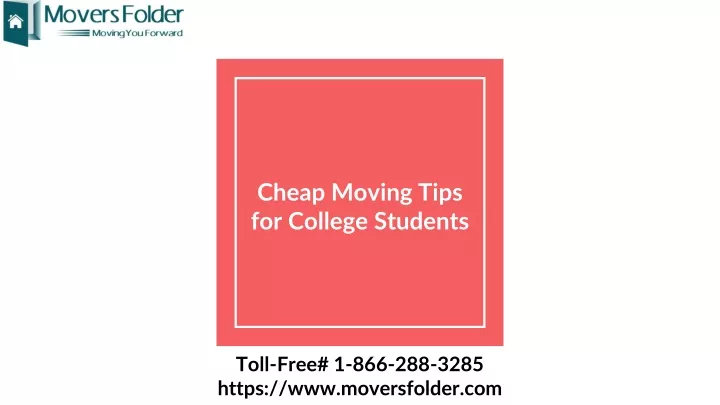 cheap moving tips for college students