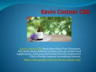 Kevin Costner CBD - Pros And Cons,Buy Now