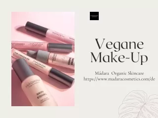 Holen Sie Sich Grausamkeit Frei Und Vegane Make-up-Produkte Online