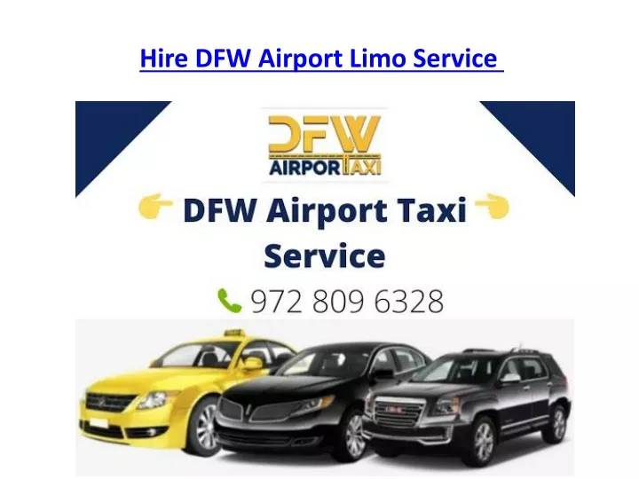 hire dfw airport limo service