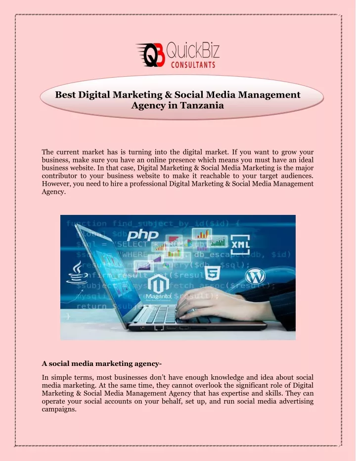 best digital marketing social media management
