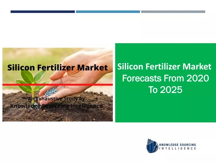 silicon fertilizer market forecasts from 2020