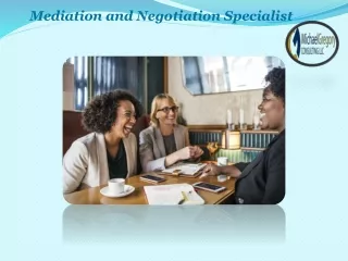 mediation and negotiation specialist