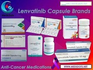 Lenvatinib Capsules Online | Generic Lenvima Brands | E7080 Price
