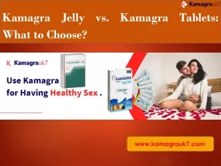 Kamagra Jelly vs. Kamagra Tablets: What to Choose?