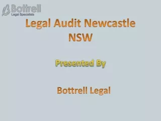 Legal Trust Audit in Newcastle