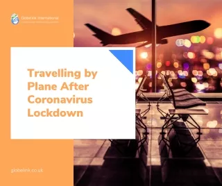 Travelling by Plane After Coronavirus Lockdown