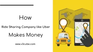 how ride sharing company like uber makes money