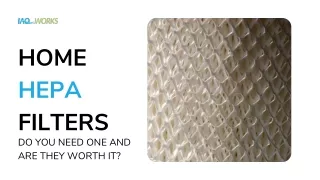 Home HEPA Filters - Do you need one and are they worth it?