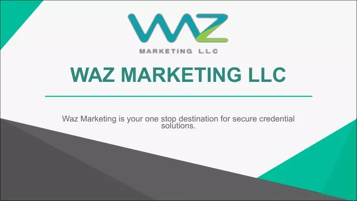 waz marketing llc