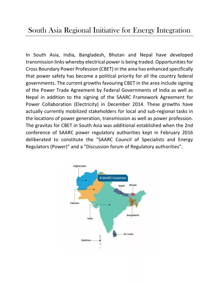 south asia regional initiative for energy