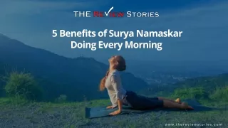 Benefits of Surya Namaskar doing every morning