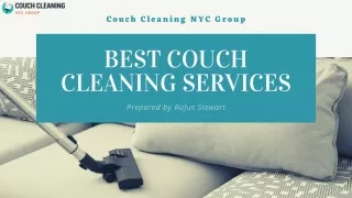 Best Couch Cleaning Services In NYC