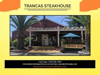 call today 707 258 9990 for more information