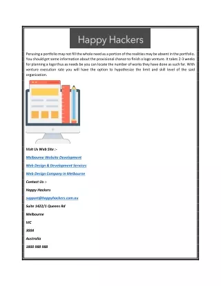 Melbourne Website Development | Happyhackers.com.au
