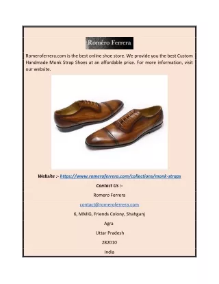 romeroferrera com is the best online shoe store
