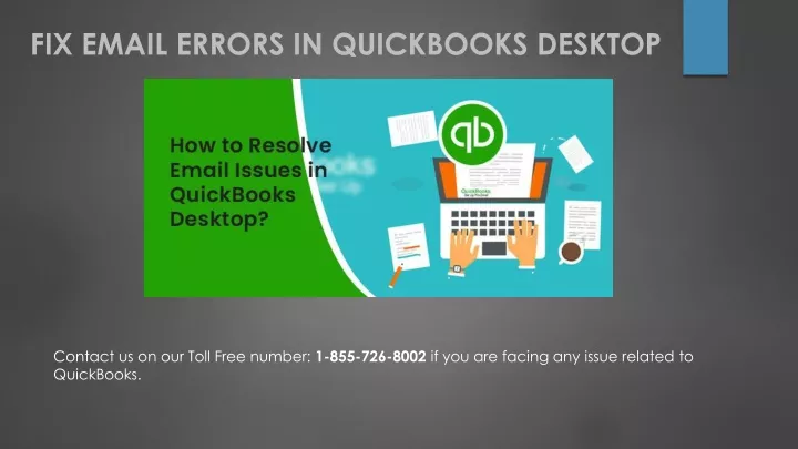 fix email errors in quickbooks desktop