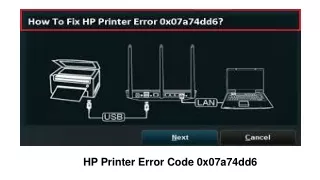 hp printer error code 0x07a74dd6