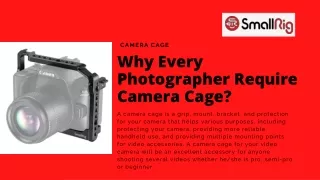 SmallRig Camera Cage
